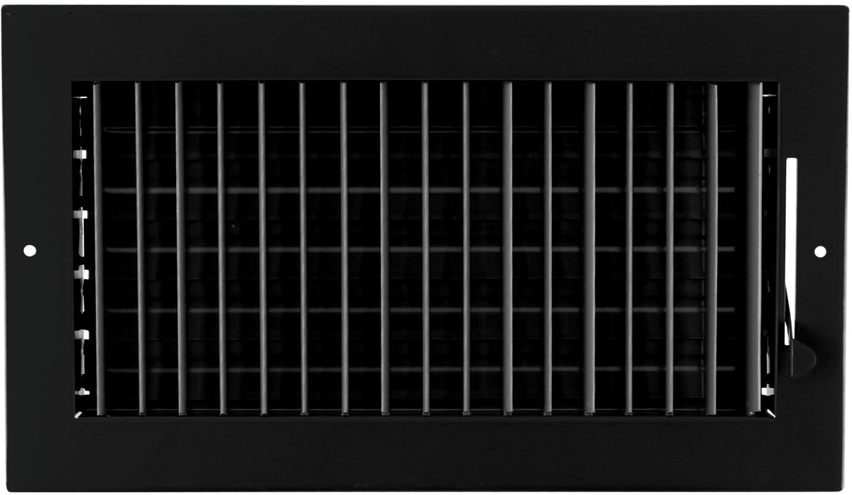 12&quot; X 6&quot; ADJUSTABLE AIR SUPPLY DIFFUSER - HVAC Vent Duct Cover Sidewall or Ceiling