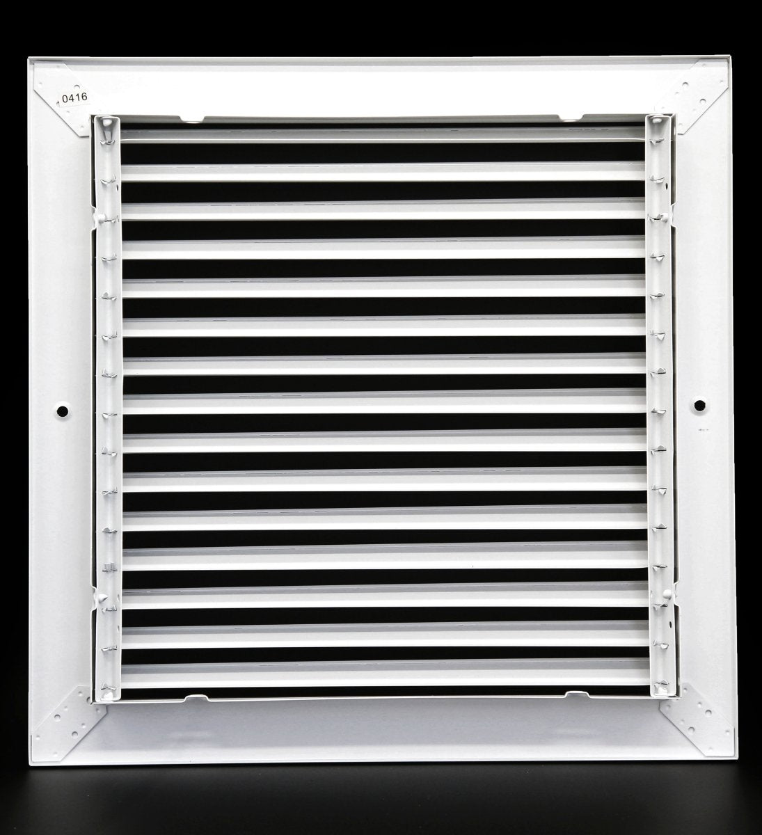 14&quot; x 10&quot; Steel Fixed Bar Return Grille - Sidewall and Ceiling - HVAC PremiumRG1410Steel FBA