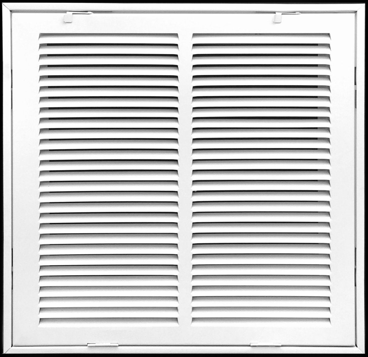14" X 14" Steel Return Air Filter Grille for 1" Filter - Fixed Hinged - [Outer Dimensions: 16 5/8" X 16 5/8"] - HVAC Premium190 14X14 FBA