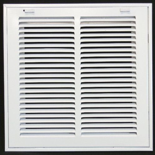 14" X 16" Steel Return Air Filter Grille for 1" Filter - Removable Frame - [Outer Dimensions: 16 5/8" X 18 5/8"] - HVAC PremiumRFG1416 HP