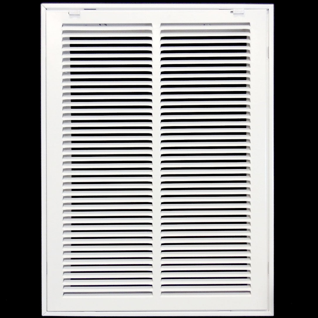 14" X 20" Steel Return Air Filter Grille for 1" Filter - Removable Frame - [Outer Dimensions: 16 5/8" X 22 5/8"] - HVAC PremiumRFG1420FBA