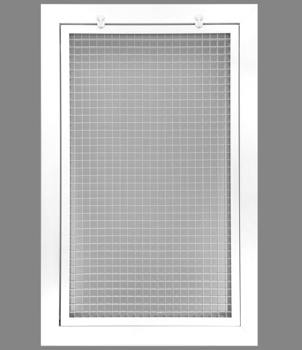 14" x 24" Cube Core Eggcrate Return Air Filter Grille for 1" Filter - HVAC PremiumCRFG1424 - 1