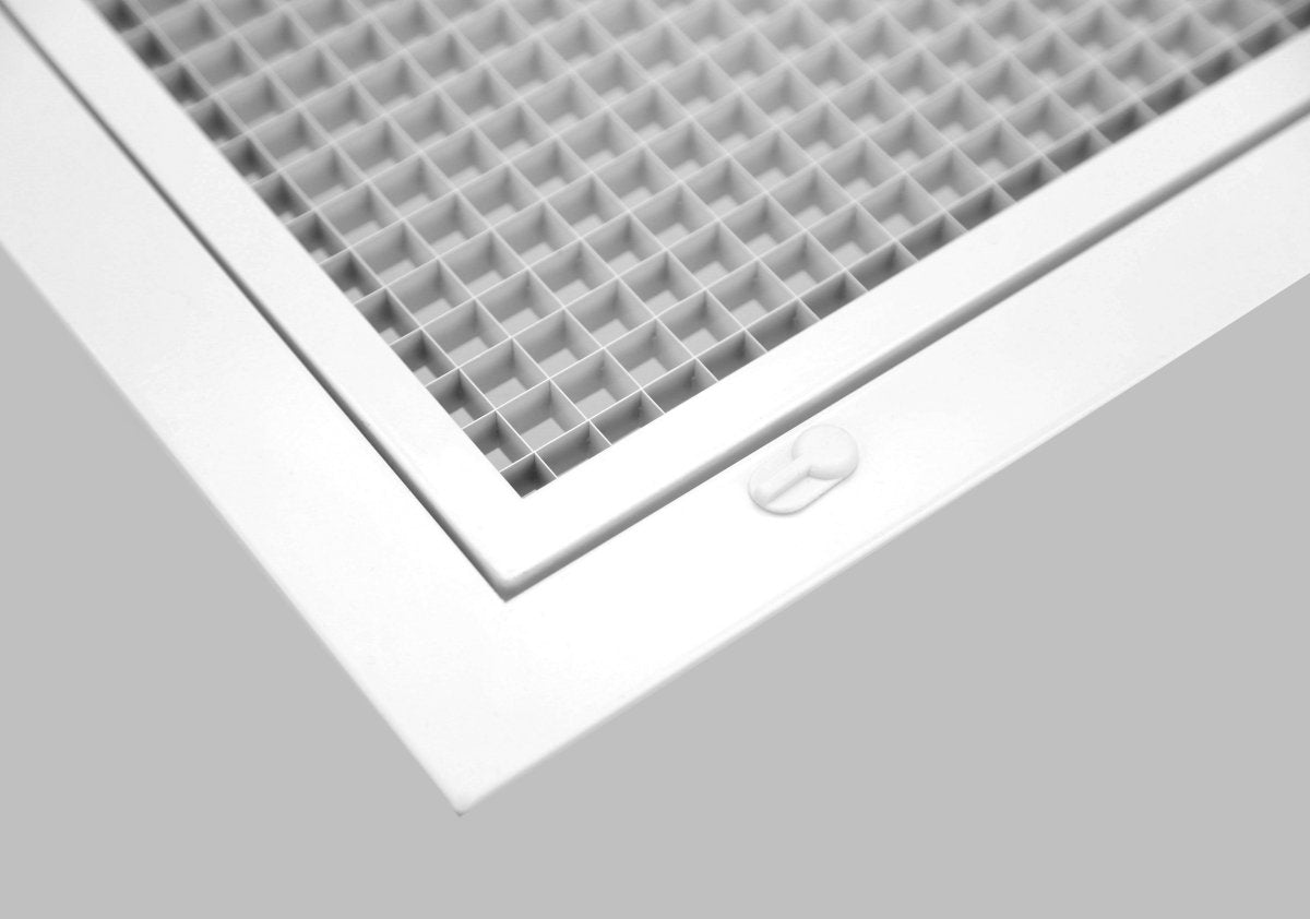14&quot; x 30&quot; Cube Core Eggcrate Return Air Filter Grille for 1&quot; Filter - HVAC PremiumCRFG1430
