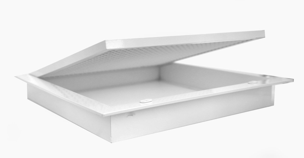 14&quot; x 30&quot; Cube Core Eggcrate Return Air Filter Grille for 1&quot; Filter - HVAC PremiumCRFG1430