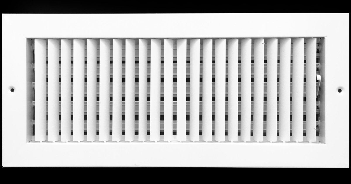 14" x 4" ADJUSTABLE AIR SUPPLY DIFFUSER - HVAC Vent Duct Cover Sidewall or Ceiling - HVAC PremiumSV144 FBA - HP
