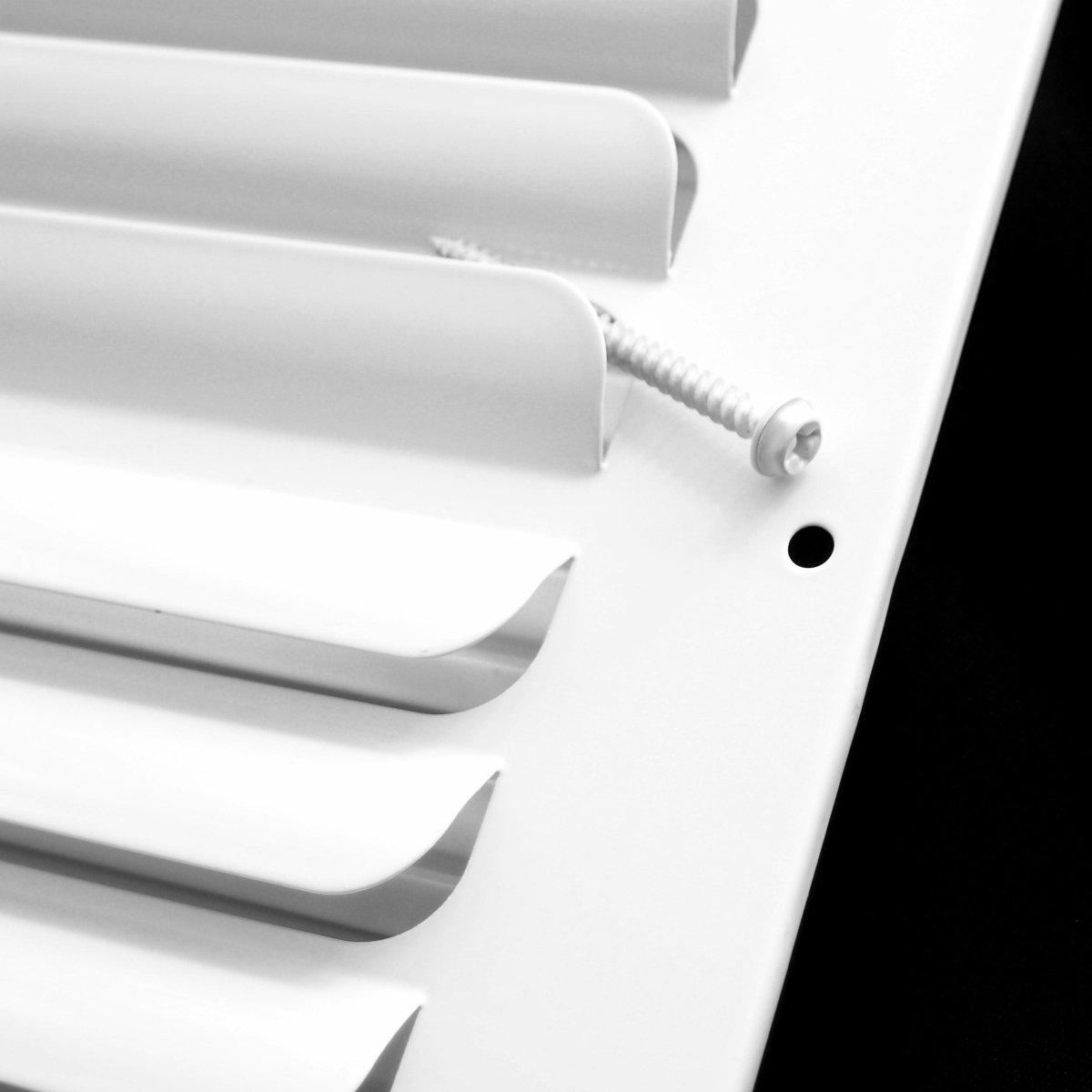 14&quot; X 4&quot; [Duct Opening] 2 - Way Vertical Fixed Curved Blade Air Supply Diffuser Register Vent Cover Grille [Outer Dimensions: 15.75&quot;W X 5.75&quot;H] - HVAC PremiumCB144W2V HP