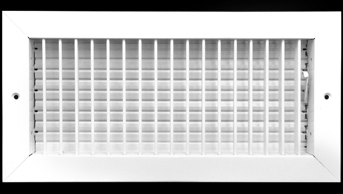 14&quot; X 6&quot; ADJUSTABLE AIR SUPPLY DIFFUSER - HVAC Vent Duct Cover Sidewall or Ceiling - HVAC PremiumSV146 FBA