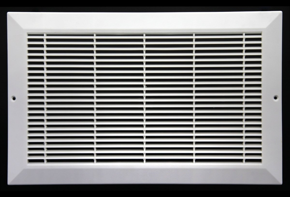 14" x 8" HVAC Return Air Grille - Plastic Never Rust Vent Duct Cover - For Wall & Ceiling - HVAC PremiumPL RG148