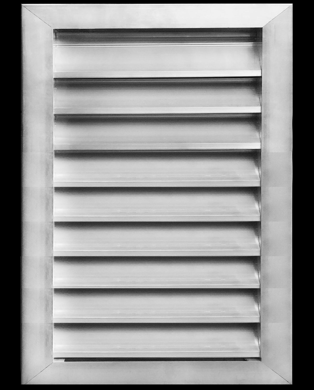 14&quot;w X 20&quot;h Aluminum Outdoor Weather Proof Louvers - Rain &amp; Waterproof Air Vent With Screen Mesh