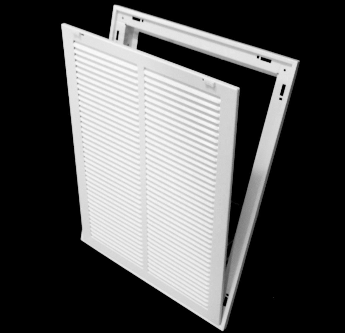 14&quot; X 20&quot; Steel Return Air Filter Grille for 1&quot; Filter - Removable Frame - [Outer Dimensions: 16 5/8&quot; X 22 5/8&quot;]