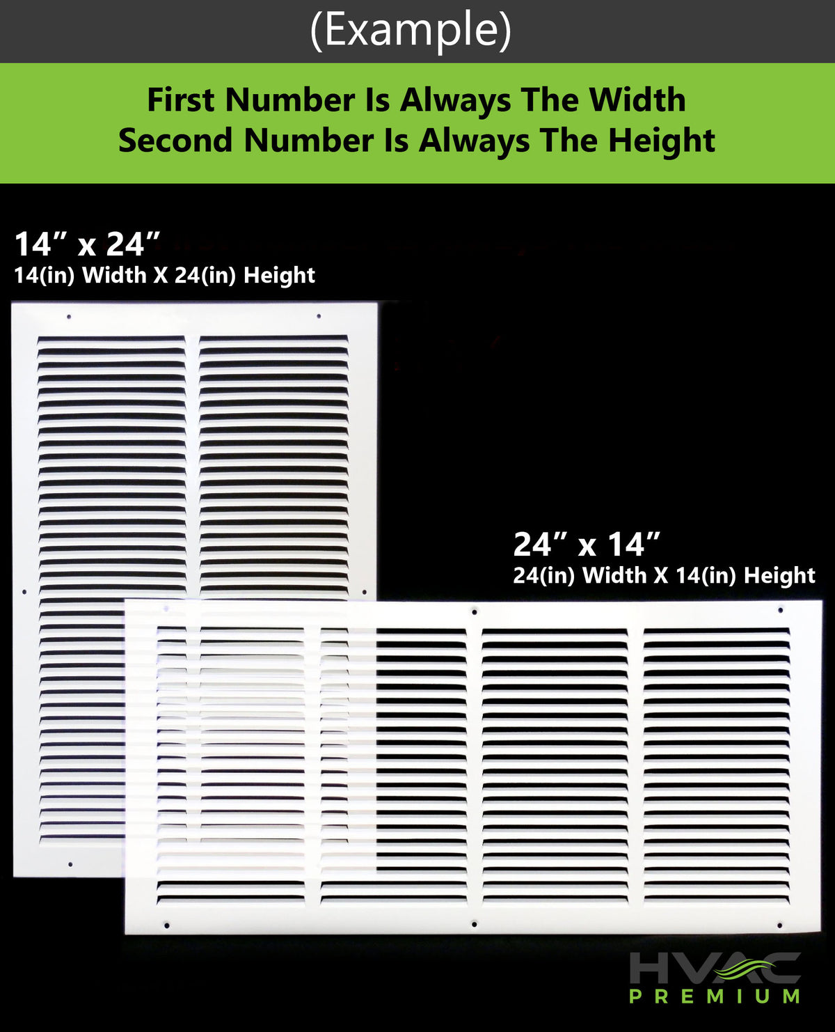28&quot; X 12&quot; Air Vent Return Grilles - Sidewall and Ceiling - Steel