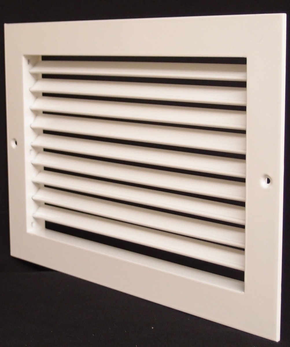 14&quot;w X 12&quot;h Aluminum Adjustable Return/Supply HVAC Air Grille - HVAC PremiumRGADJ - 1412