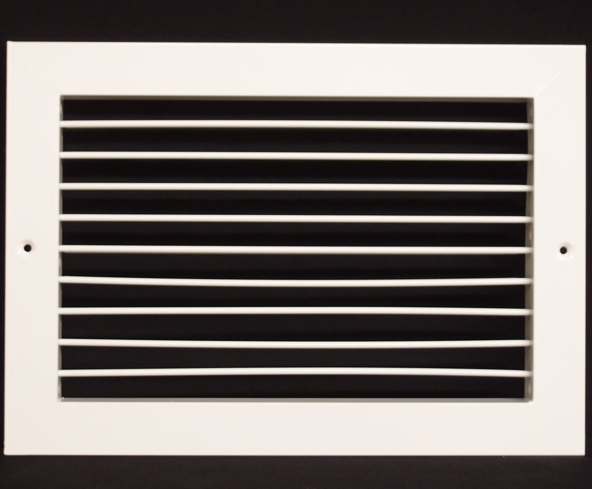 14&quot;w X 8&quot;h Aluminum Adjustable Return/Supply HVAC Air Grille - HVAC PremiumRGADJ - 148