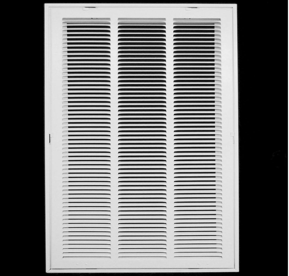 16" X 20" Steel Return Air Filter Grille for 1" Filter - Fixed Hinged - [Outer Dimensions: 18 5/8" X 22 5/8"] - HVAC Premium190 16X20 FBA
