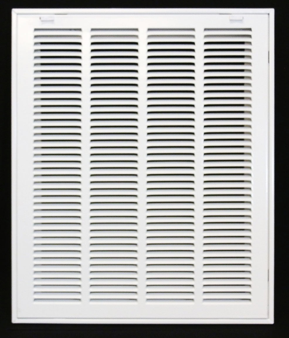 16" X 20" Steel Return Air Filter Grille for 1" Filter - Removable Frame - [Outer Dimensions: 18 5/8" X 22 5/8"] - HVAC PremiumRFG1620 FBA