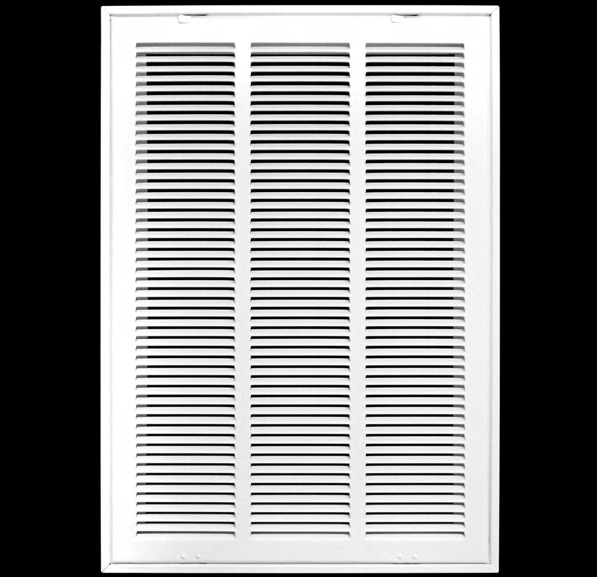 16" X 25" Steel Return Air Filter Grille for 1" Filter - Fixed Hinged - [Outer Dimensions: 18 5/8" X 27 5/8"] - HVAC Premium190 16X25 FBA