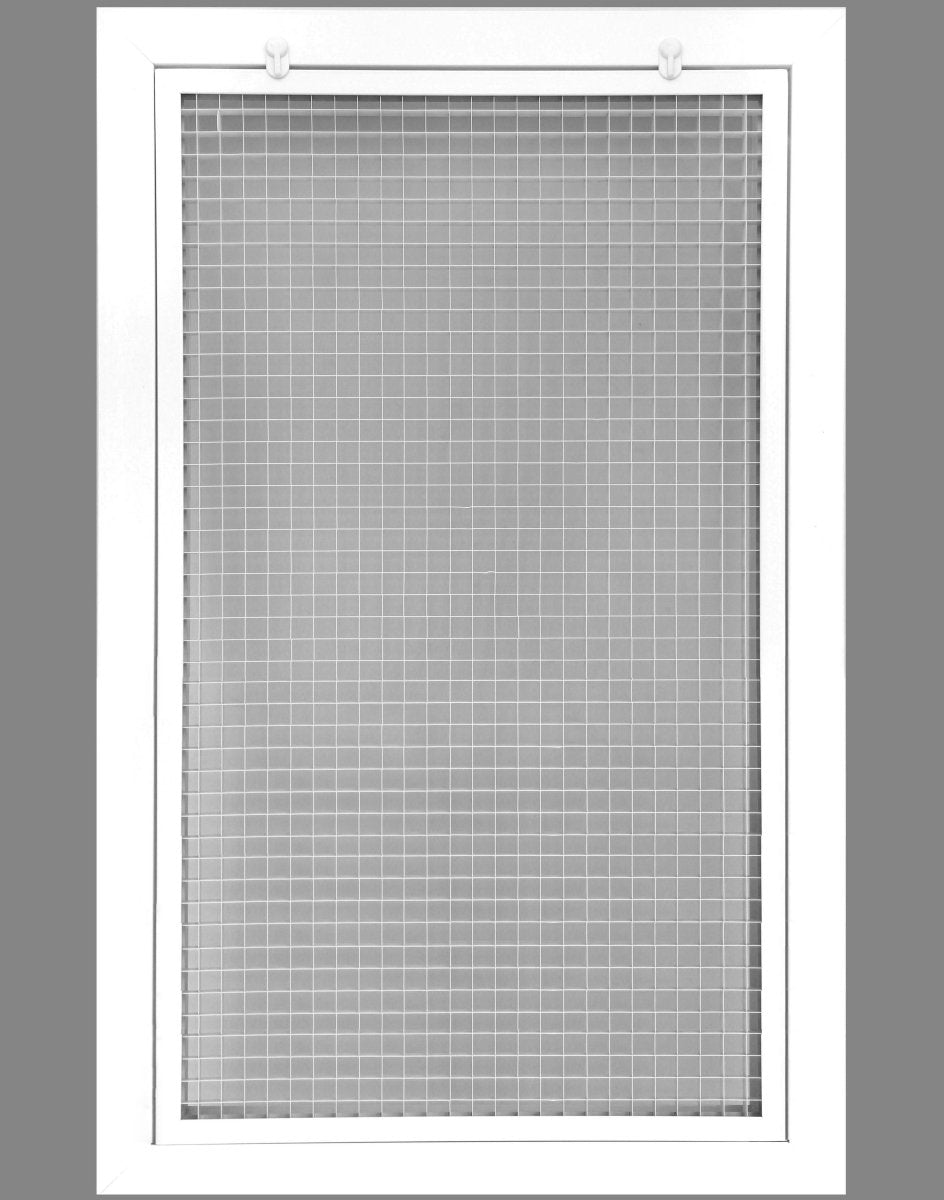 16" x 30" or 30" x 16" Cube Core Eggcrate Return Air Filter Grille for 1" Filter - HVAC PremiumCRFG1630