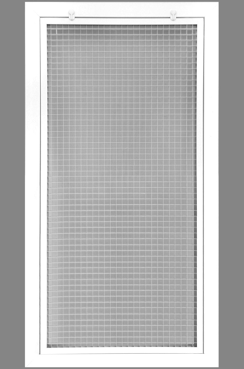 16" x 36" or 36" x 16" Cube Core Eggcrate Return Air Filter Grille for 1" Filter - HVAC PremiumCRFG1636