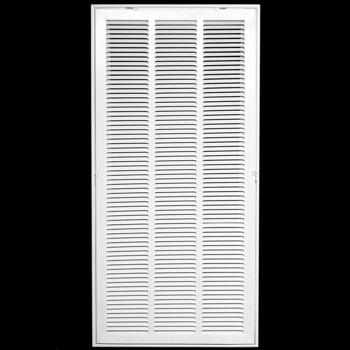 16" X 36" Steel Return Air Filter Grille for 1" Filter - Fixed Hinged - [Outer Dimensions: 18 5/8" X 38 5/8"] - HVAC Premium190 16X36 FBA