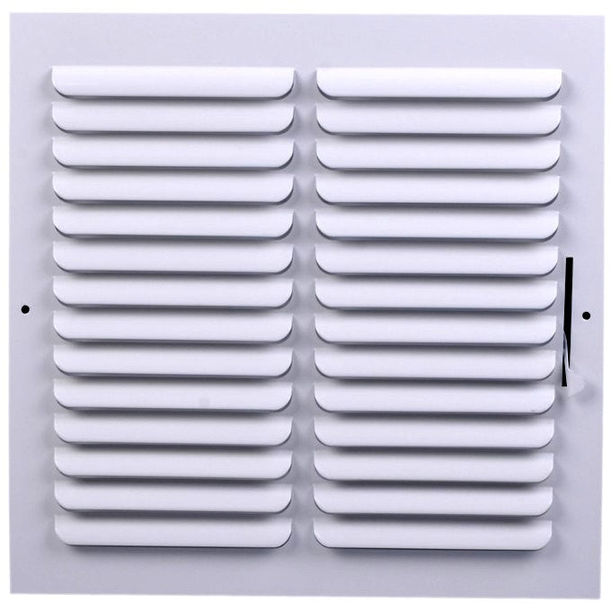 16&quot; X 16&quot; 1-Way Fixed Curved Blade Air Supply Diffuser