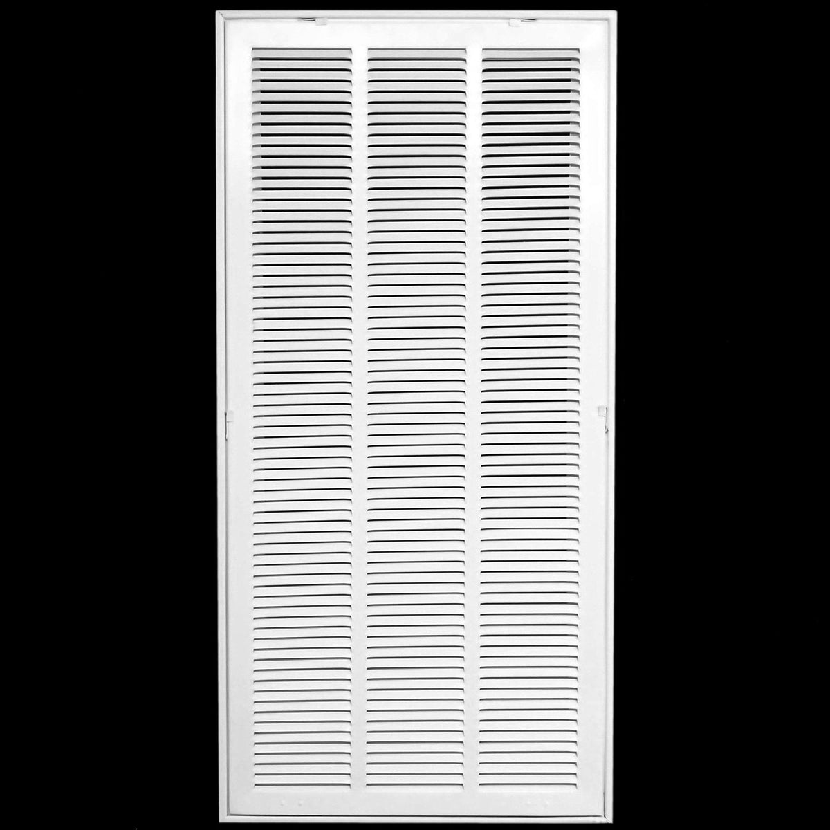 16&quot; X 36&quot; Steel Return Air Filter Grille for 1&quot; Filter - Fixed Hinged - [Outer Dimensions: 18 5/8&quot; X 38 5/8&quot;]