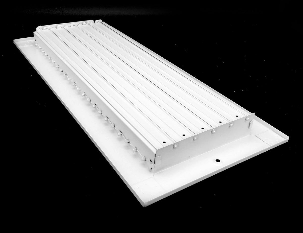 14&quot; x 4&quot; ADJUSTABLE AIR SUPPLY DIFFUSER - HVAC Vent Duct Cover Sidewall or Ceiling