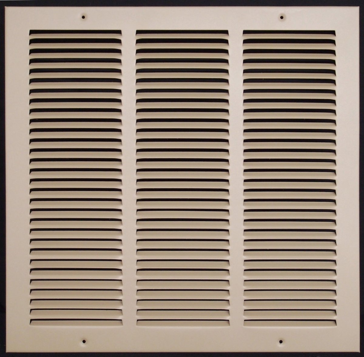 16"W X 16"H [Duct Opening] Steel Air Vent Return Grille - HVAC VENT DUCT COVER DIFFUSER - [Outer Dimensions: 17.75"W X 17.75"H] - HVAC Premium170B 16X16 FBA