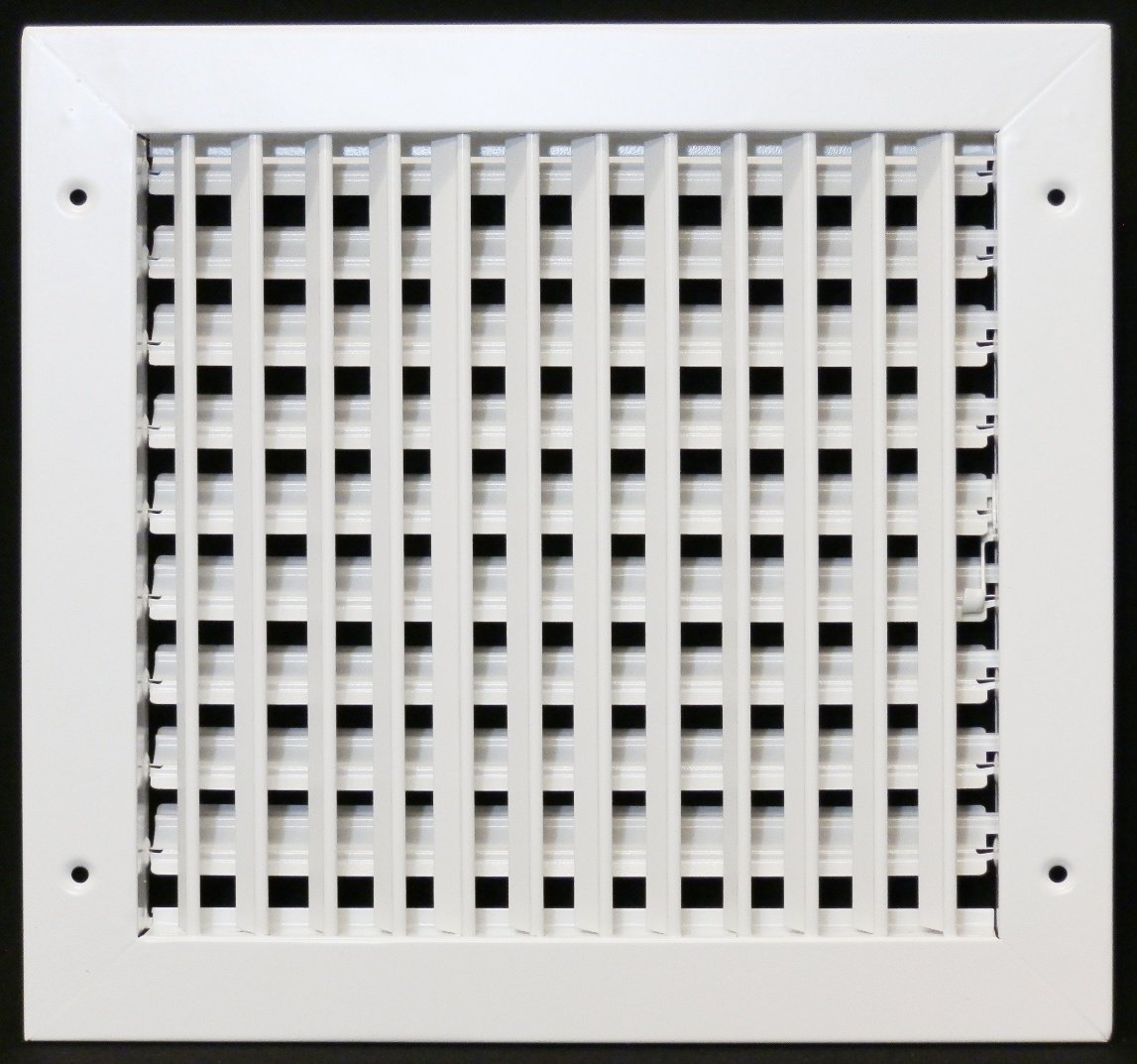 18&quot; X 14&quot; ADJUSTABLE AIR SUPPLY DIFFUSER - HVAC Vent Duct Cover Sidewall or Ceiling - HVAC PremiumSV1814 HP