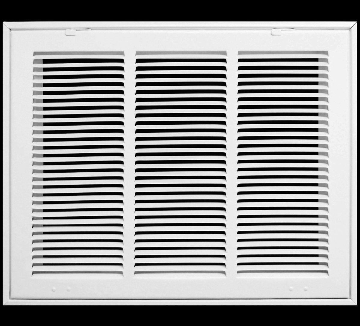 18" X 14" Steel Return Air Filter Grille for 1" Filter - Fixed Hinge - [Outer Dimensions: 20 5/8" X 16 5/8"] - HVAC Premium190 18X14 FBA