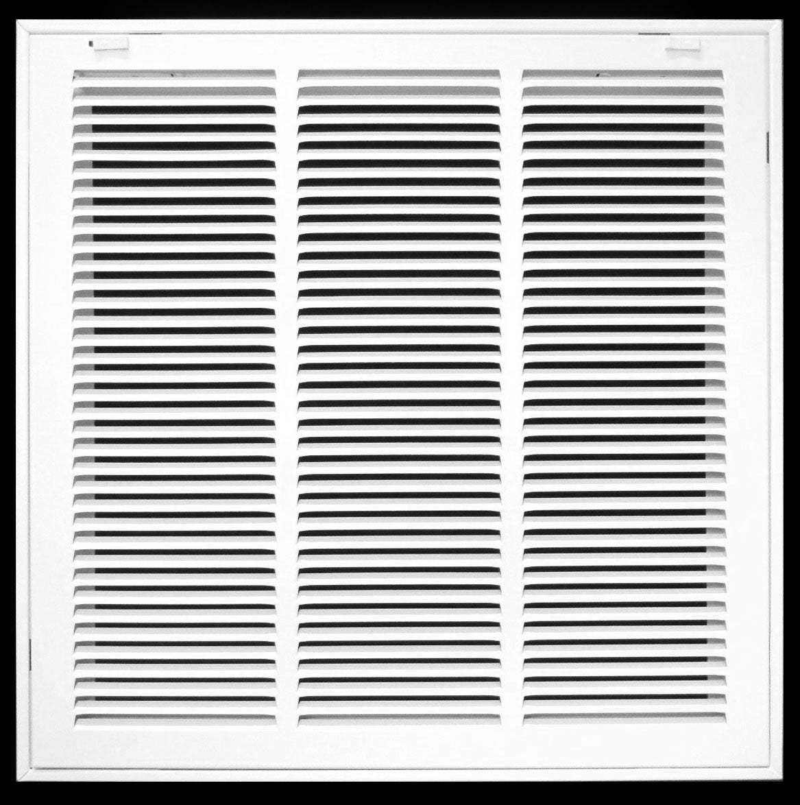 18" X 18" Steel Return Air Filter Grille for 1" Filter - Removable Frame - [Outer Dimensions: 20 5/8" X 20 5/8"] - HVAC PremiumRFG1818 FBA