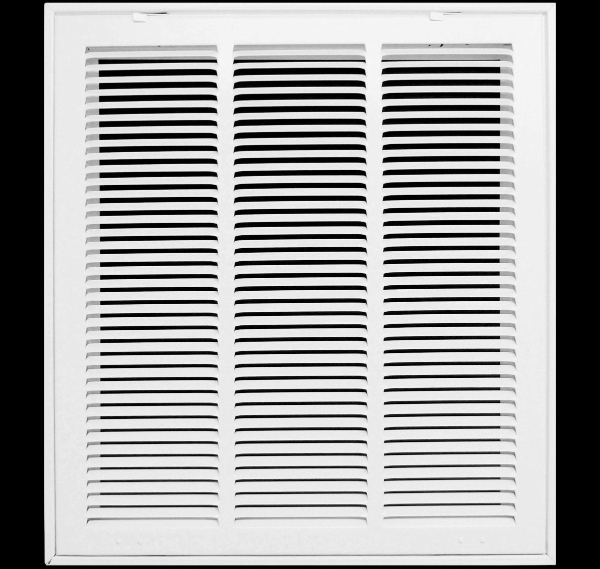 18" X 20" Steel Return Air Filter Grille for 1" Filter - Fixed HInged - [Outer Dimensions: 20 5/8" X 22 5/8"] - HVAC Premium190 18X20 FBA