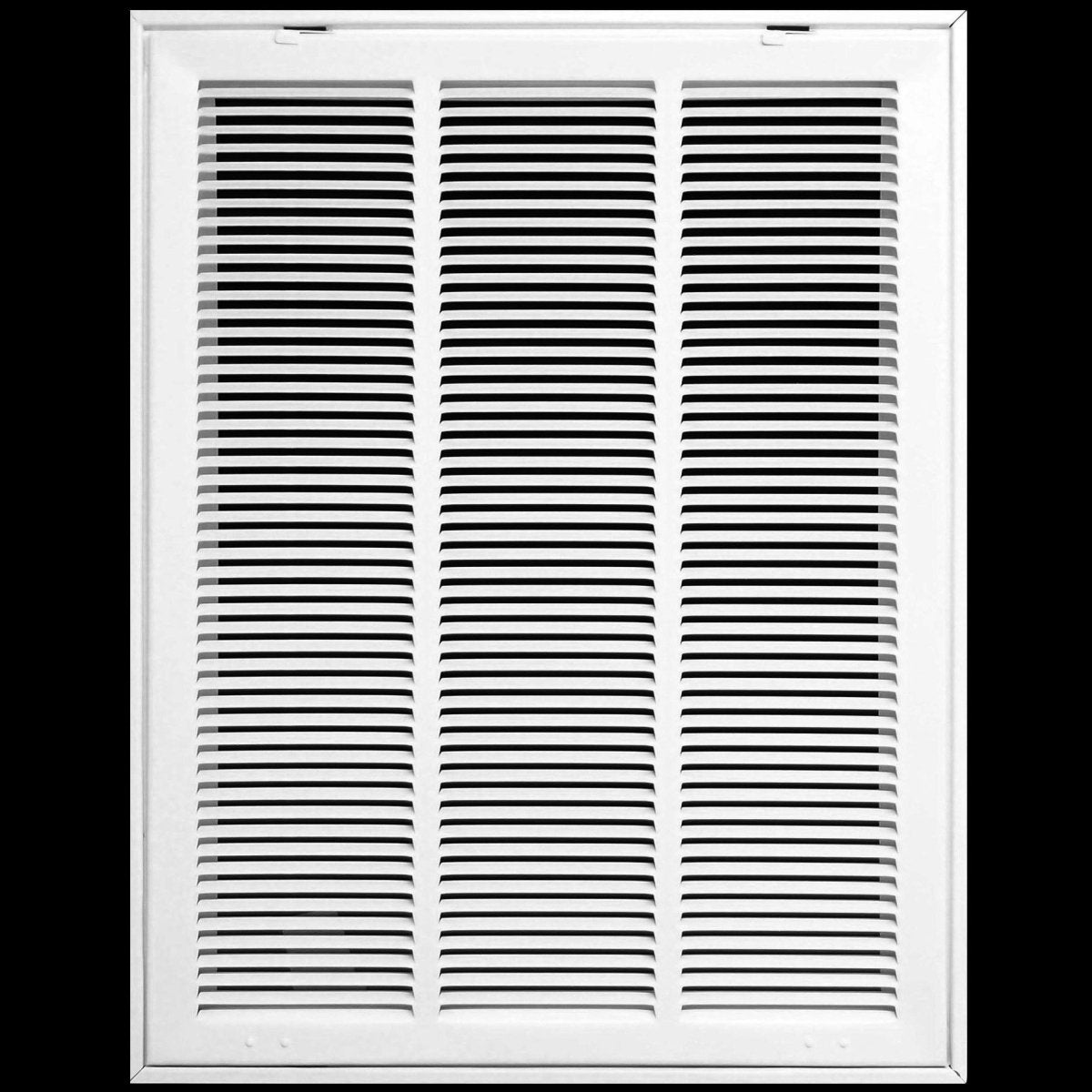 18&quot; X 24&quot; Steel Return Air Filter Grille for 1&quot; Filter - Fixed Hinged - [Outer Dimensions: 20 5/8&quot; X 26 5/8&quot;] - HVAC Premium190 18X24 FBA