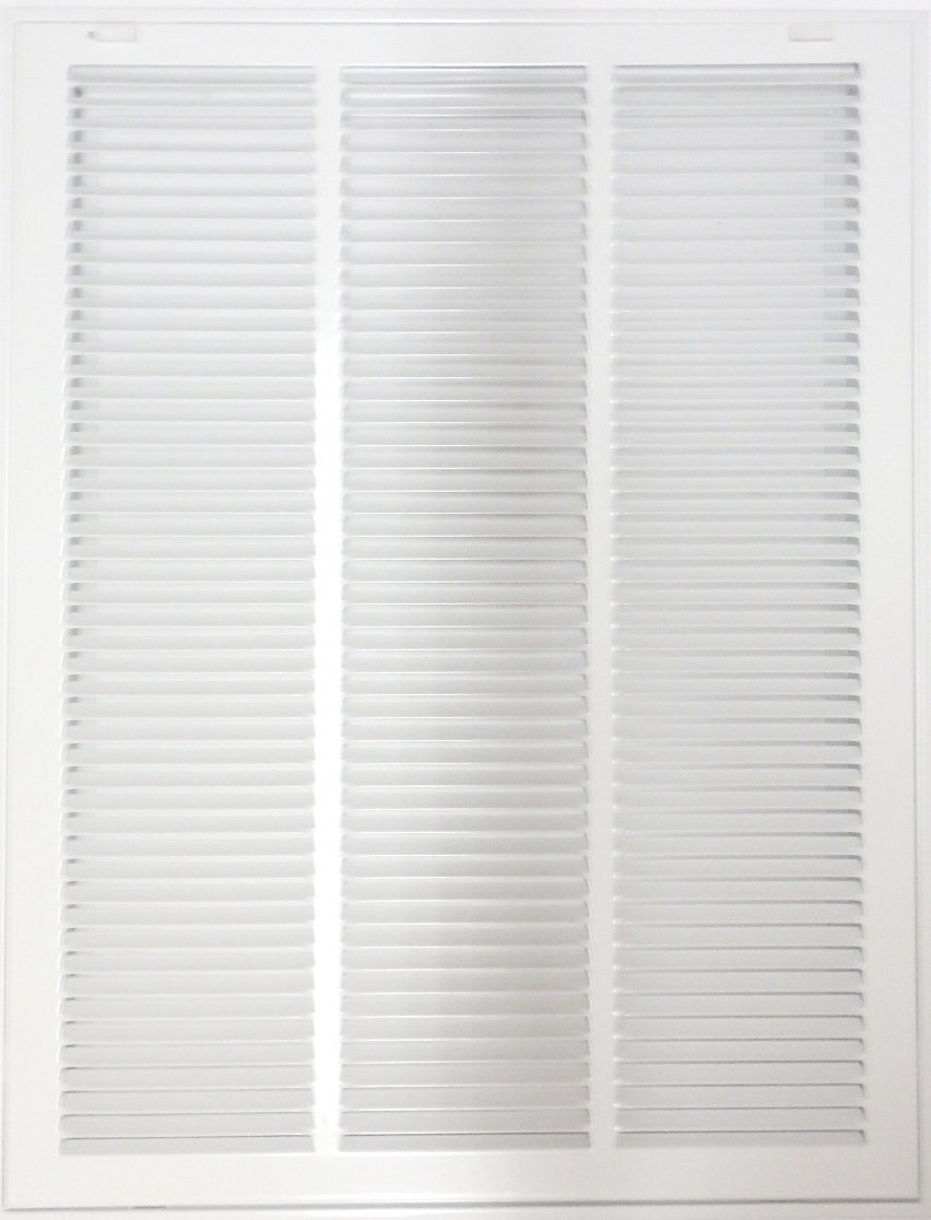 18" X 24" Steel Return Air Filter Grille for 1" Filter - Removable Frame - [Outer Dimensions: 20 5/8" X 26 5/8"] - HVAC PremiumRFG1824 FBA