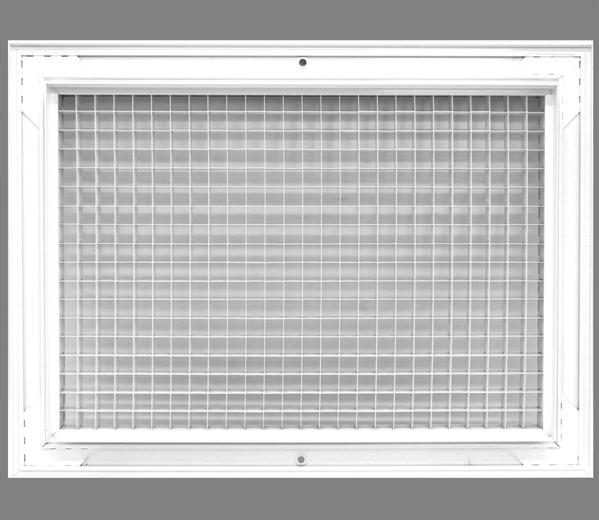 18&quot; x 34&quot; or 34&quot; x 18&quot; Cube Core Eggcrate Return Air Grille - HVAC PremiumCRG1834