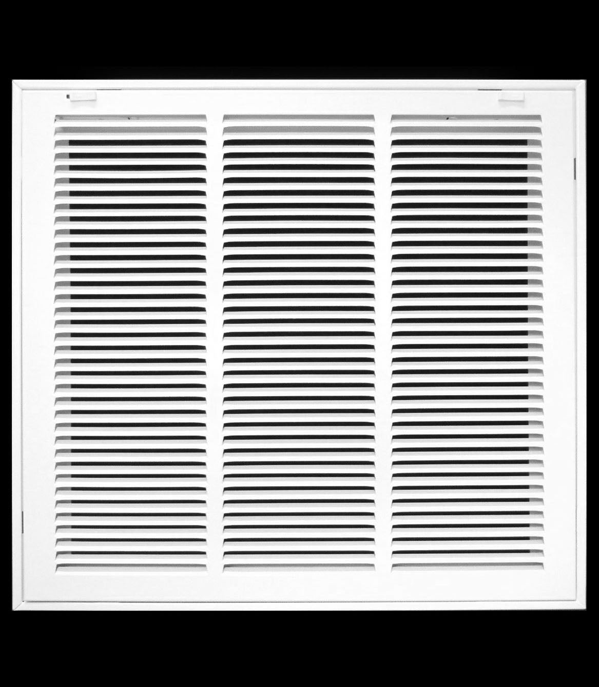 18&quot; X 22&quot; Steel Return Air Filter Grille for 1&quot; Filter - Removable Frame - [Outer Dimensions: 20 5/8&quot; X 24 5/8&quot;]