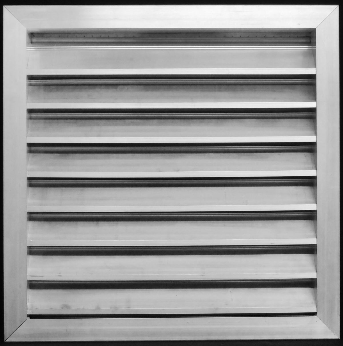 18&quot;w X 18&quot;h Aluminum Outdoor Weather Proof Louvers - Rain &amp; Waterproof Air Vent With Screen Mesh