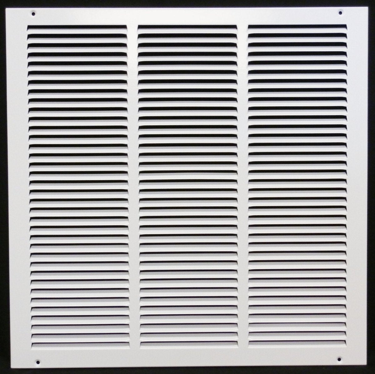 18"W X 18"H [Duct Opening] Steel Air Vent Return Grille - HVAC VENT DUCT COVER DIFFUSER - [Outer Dimensions: 19.75"W X 19.75"H] - HVAC PremiumRG1818 FBA