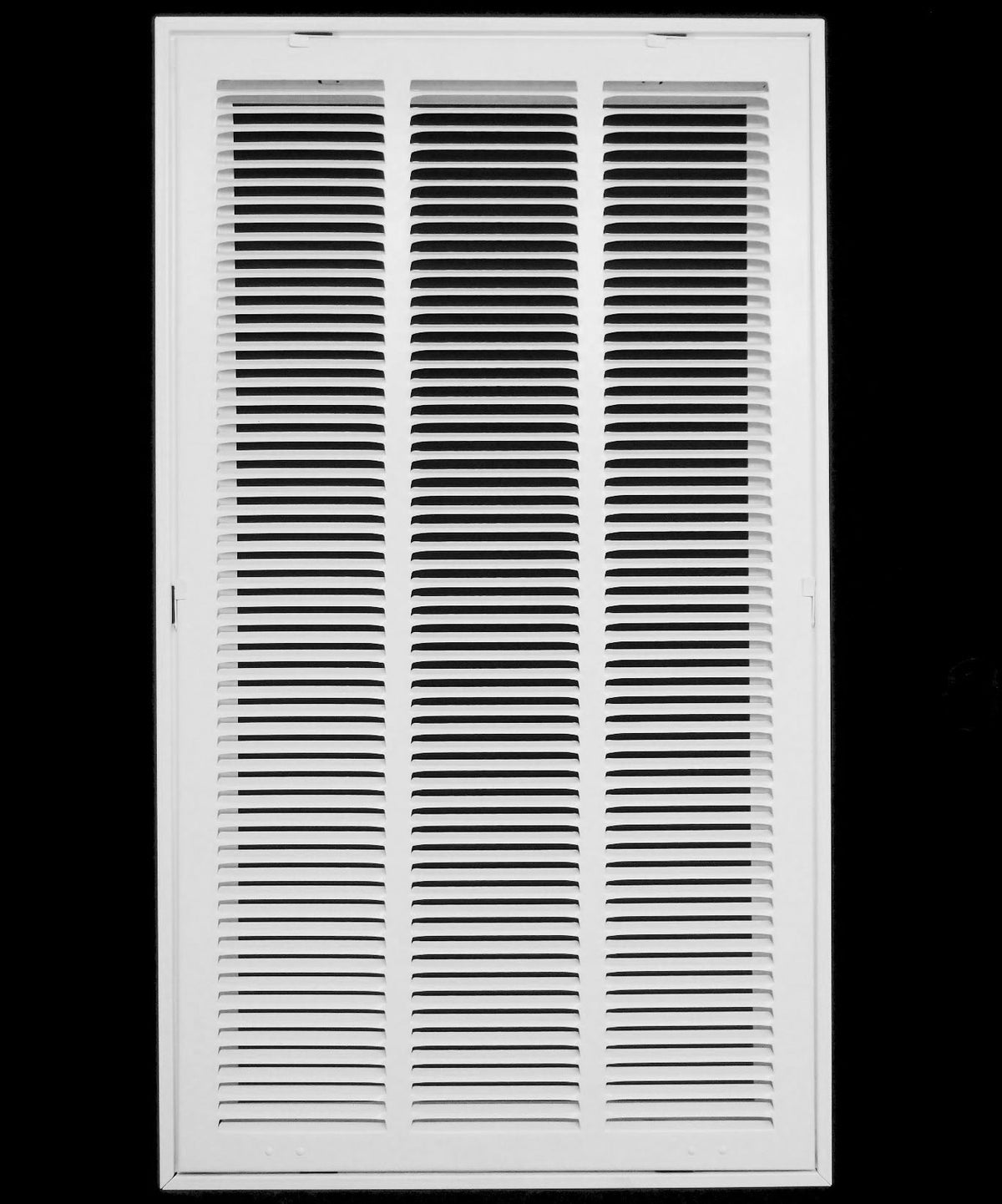 16&quot; X 30&quot; Steel Return Air Filter Grille for 1&quot; Filter - Fixed Hinged - [Outer Dimensions: 18 5/8&quot; X 32 5/8&quot;]