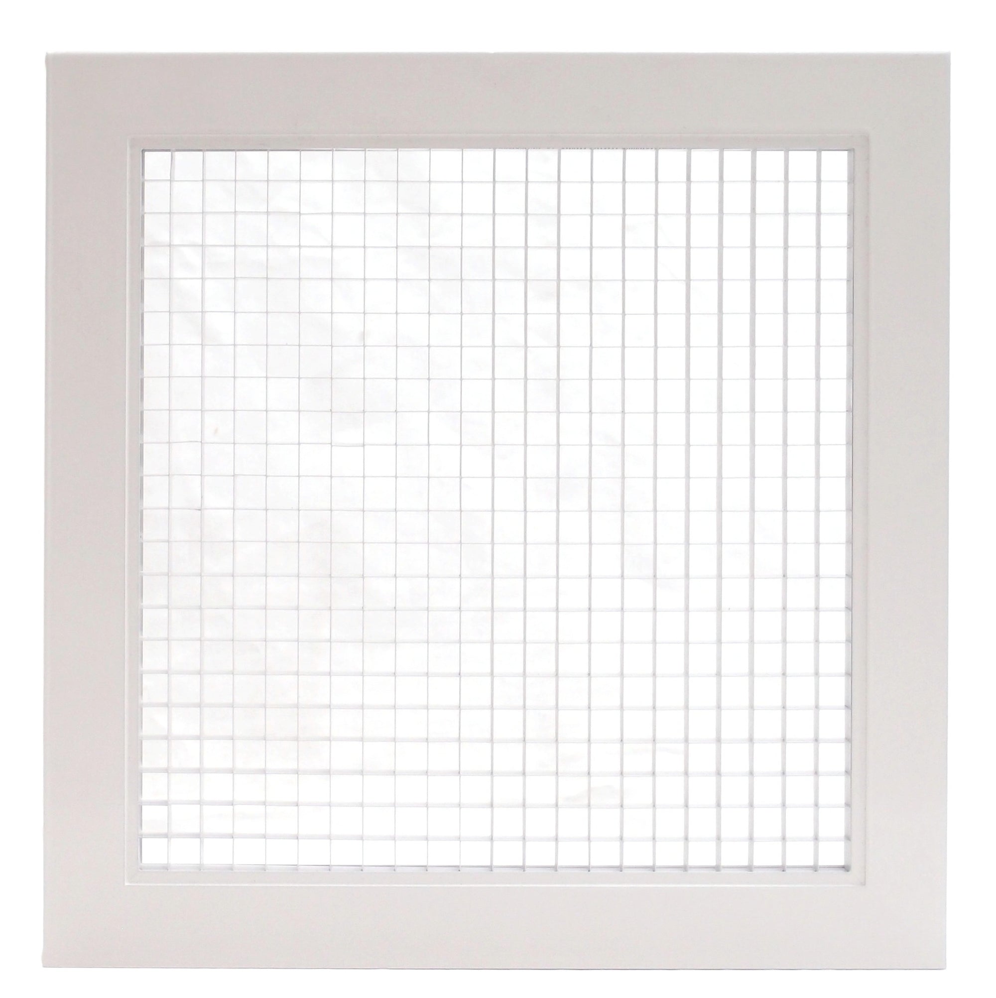 34" x 8" Cube Core Eggcrate Return Air Filter Grille for 1" Filter
