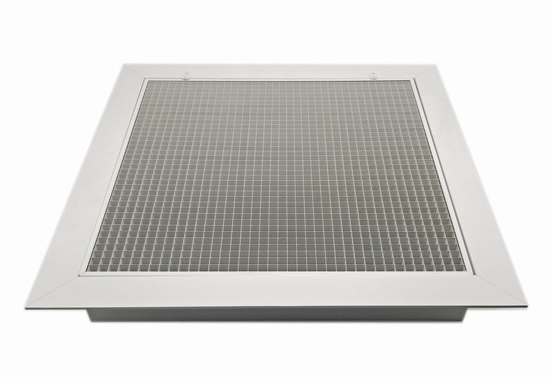 Perforated Ceiling T-bar Lay In Filter Back Return Air Grill 24 X 24