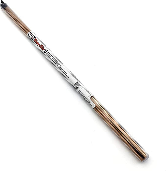 しるば 1lbs Silver Brazing Rods 6% Silvaloy 28 Sticks - HVAC Premium