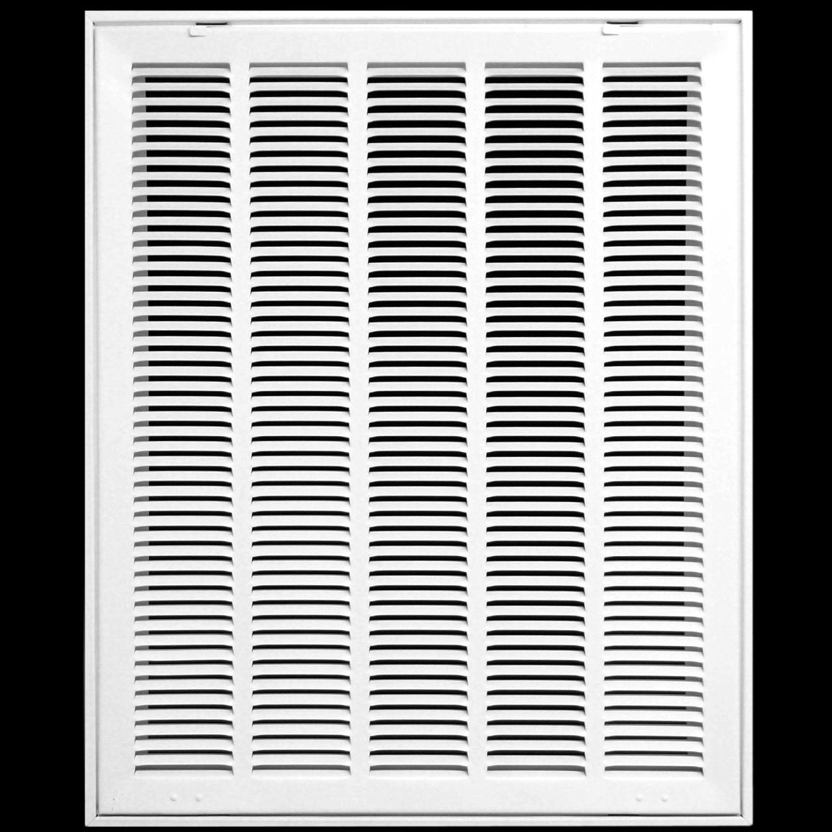 20&quot; X 25&quot; Steel Return Air Filter Grille for 1&quot; Filter - Fixed Hinged - [Outer Dimensions: 22 5/8&quot; X 27 5/8&quot;] - HVAC Premium190 20X25 FBA