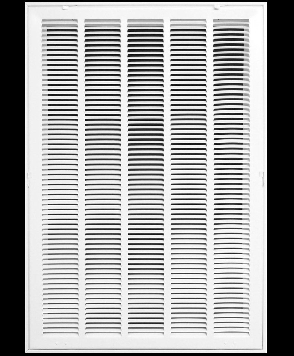 20" X 36" Steel Return Air Filter Grille for 1" Filter - Fixed Hinged - [Outer Dimensions: 22 5/8" X 38 5/8"] - HVAC Premium190 20X36 FBA