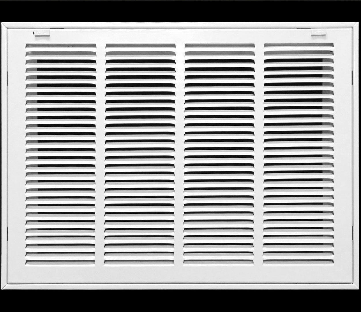 20 in. x 12 in. Steel Return Air Grille in White