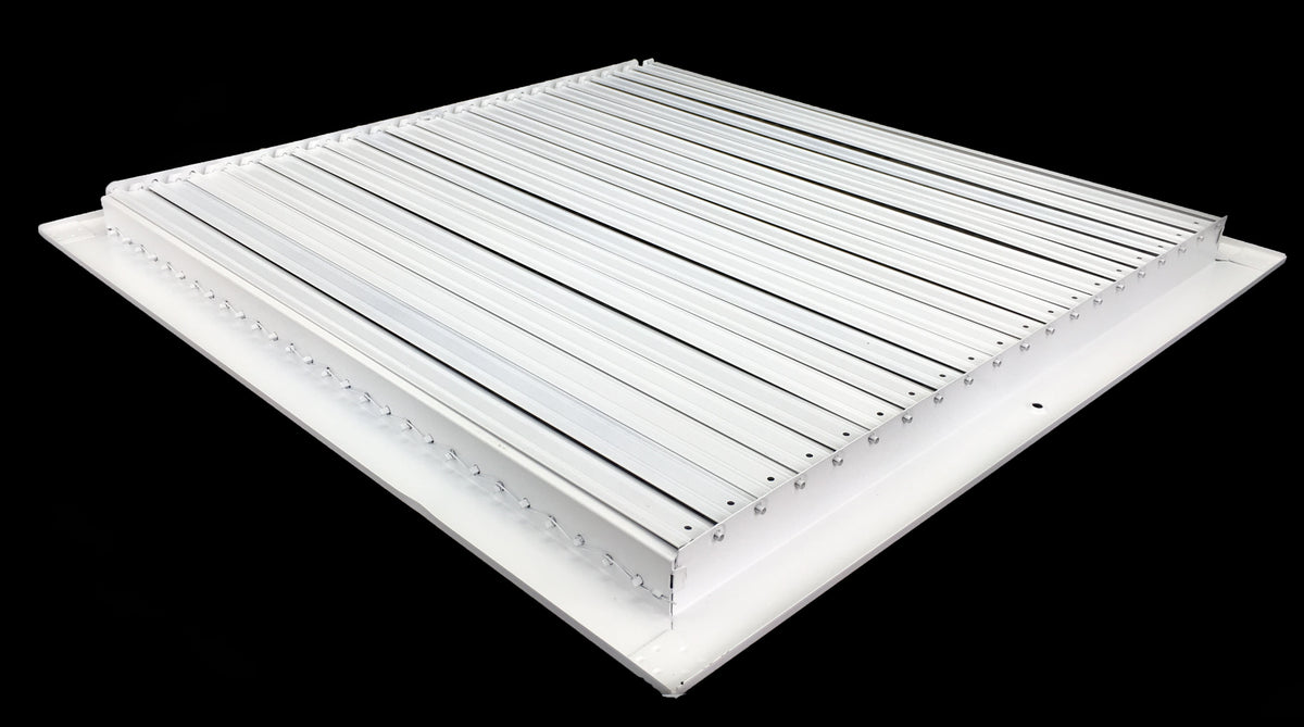 20&quot; X 18&quot; ADJUSTABLE AIR SUPPLY DIFFUSER - HVAC Vent Duct Cover Sidewall or Ceiling