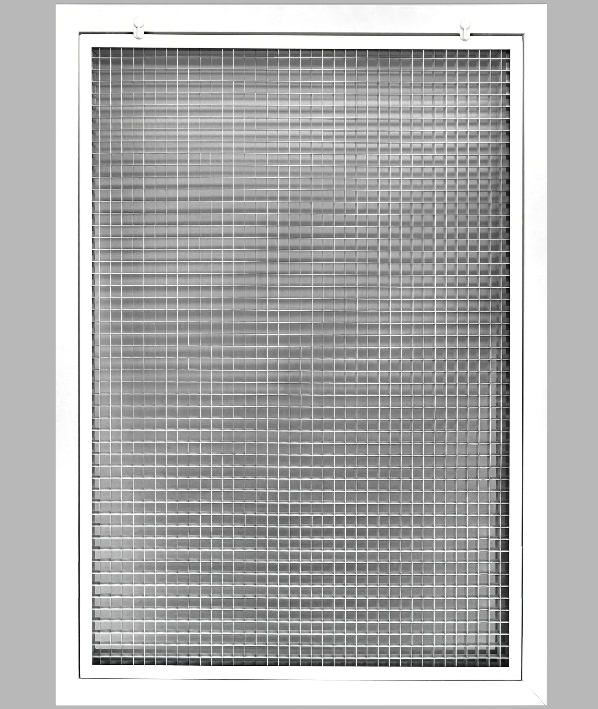 20" x 34" Cube Core Eggcrate Return Air Filter Grille for 1" Filter