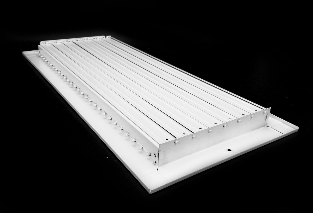 20&quot; X 6&quot; ADJUSTABLE AIR SUPPLY DIFFUSER - HVAC Vent Duct Cover Sidewall or Ceiling