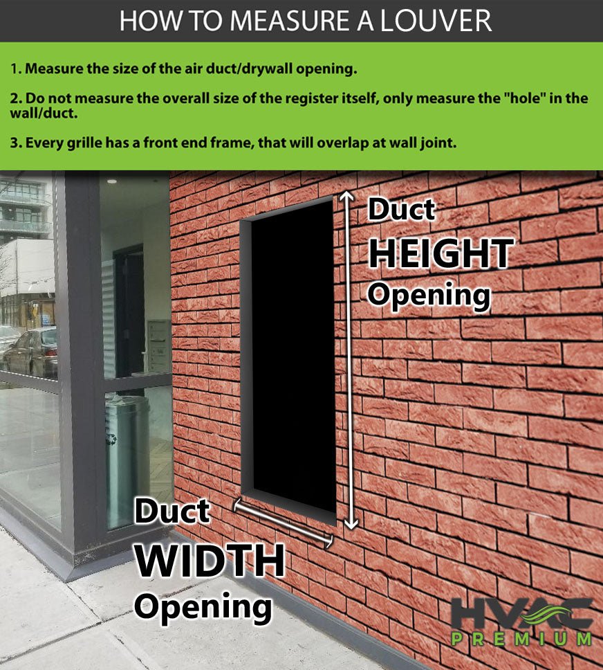 20&quot;w X 20&quot;h Aluminum Exterior Gable Louver Vent for Walls &amp; Crawlspace - Weather - Resistant Air Grille with Screen Mesh - White [Outer Dimensions 21.75&quot;w x 21.75&quot;h] - HVAC PremiumLO2020 WT