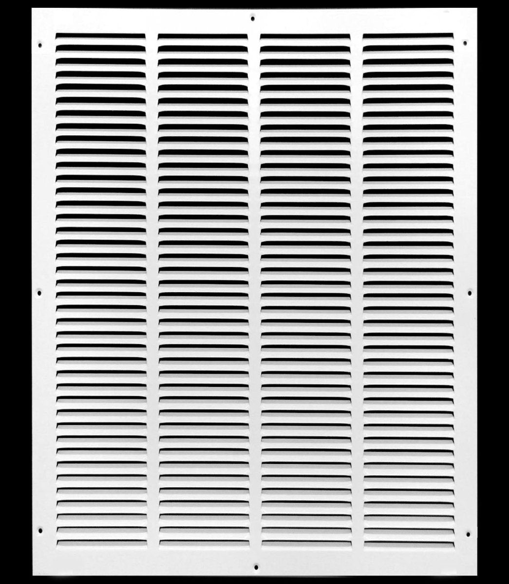 20"W X 30"H [Duct Opening] Steel Air Vent Return Grille - HVAC VENT DUCT COVER DIFFUSER - [Outer Dimensions: 21.75"W X 31.75"H] - HVAC PremiumRG2030