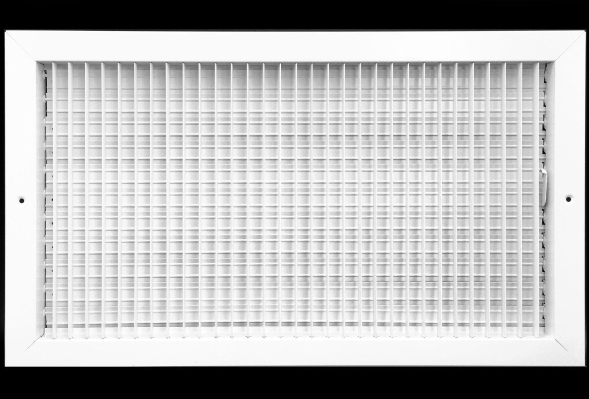 22&quot; X 12&quot; ADJUSTABLE AIR SUPPLY DIFFUSER - HVAC Vent Duct Cover Sidewall or Ceiling - HVAC PremiumSV2212 HP